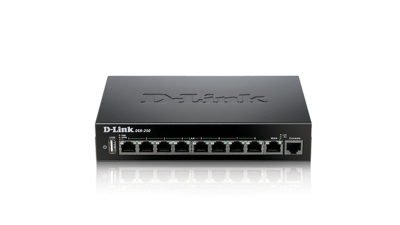 D-Link DSR-250 Ethernet LAN wired router