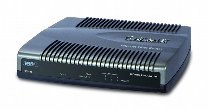 Planet FRT-401 Ethernet LAN Black