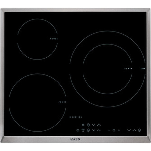 AEG HK633222XB built-in Electric induction Black hob