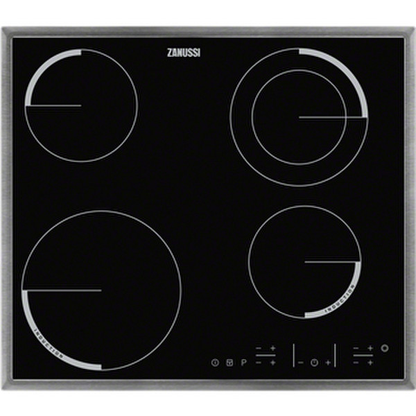 Zanussi ZEN6641XBA built-in Combi Black hob