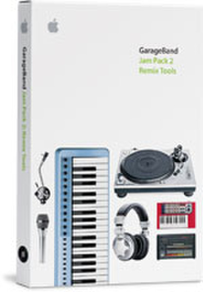 Apple GarageBand Jam Pack2 Remix Tools EN CD Mac