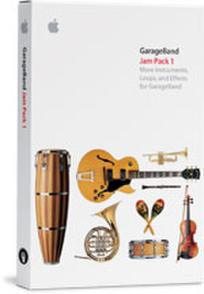 Apple GarageBand Jam Pack1 EN CD Mac