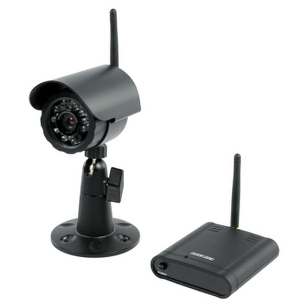 König SEC-TRANS40 Indoor & outdoor Bullet Black surveillance camera