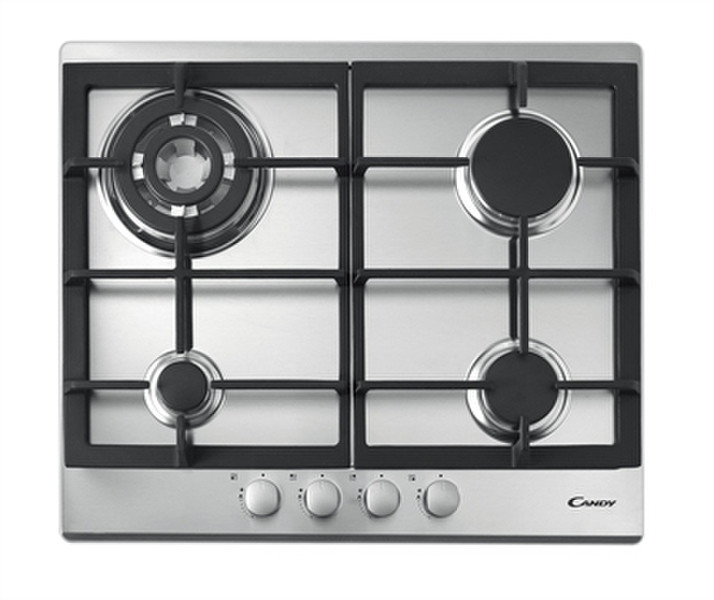 Candy CPG 64 SQ GX built-in Gas Stainless steel hob