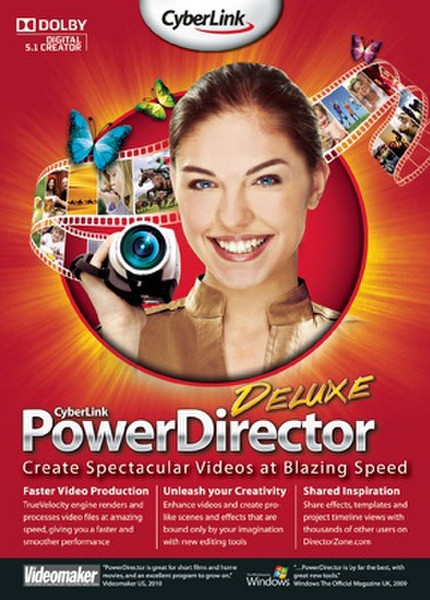 Cyberlink PowerDirector Deluxe, 6-24u, GOV