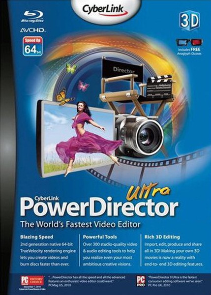 Cyberlink PowerDirector Ultra, 6-24u, EDU