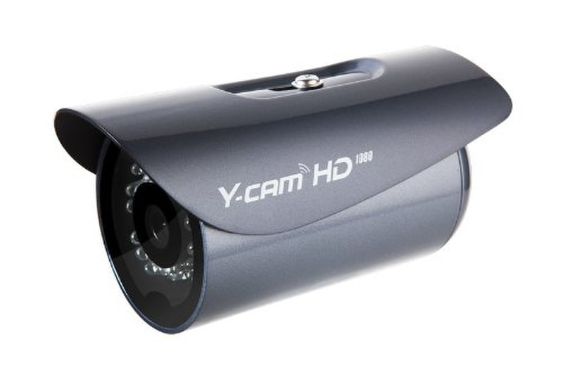 Y-cam YCBLHD6 IP security camera Outdoor Geschoss Grau Sicherheitskamera