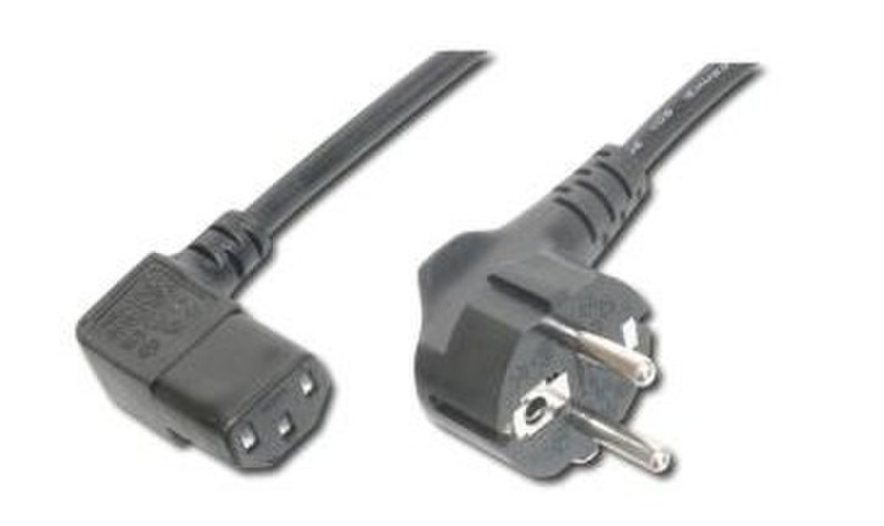 M-Cab 7001090 2m C13 coupler Black power cable
