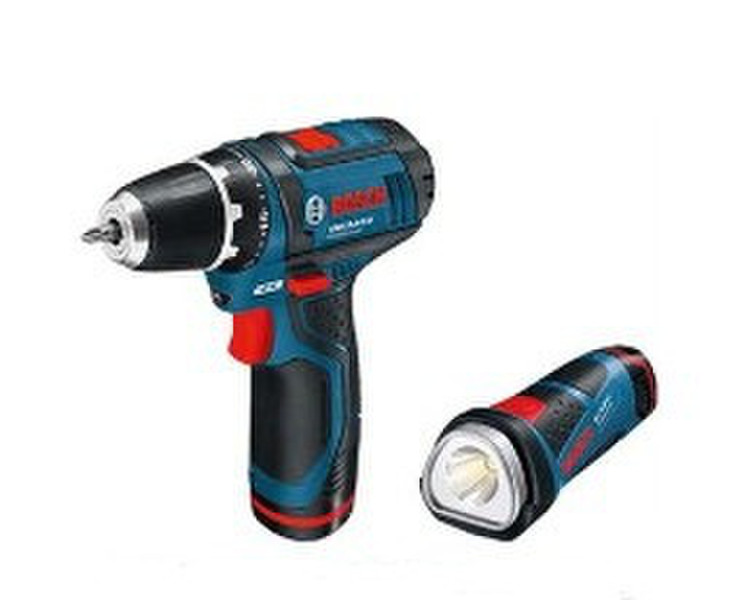 Bosch GSR 10,8-2-LI + GLI 10,8 V-LI Pistol grip drill Lithium-Ion (Li-Ion) 1.3Ah Black,Blue,Red