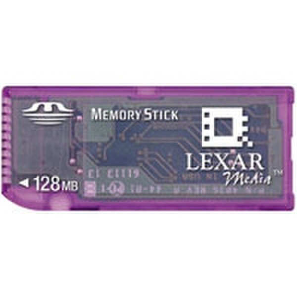Lexar Memory Stick 128MB 0.125GB memory card
