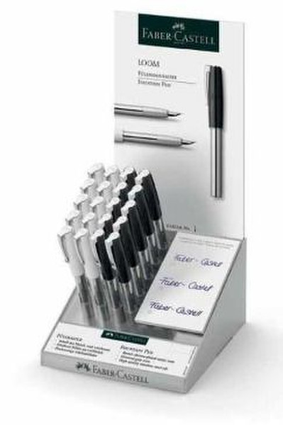 Faber-Castell 141097 Black,White 20pc(s) fountain pen