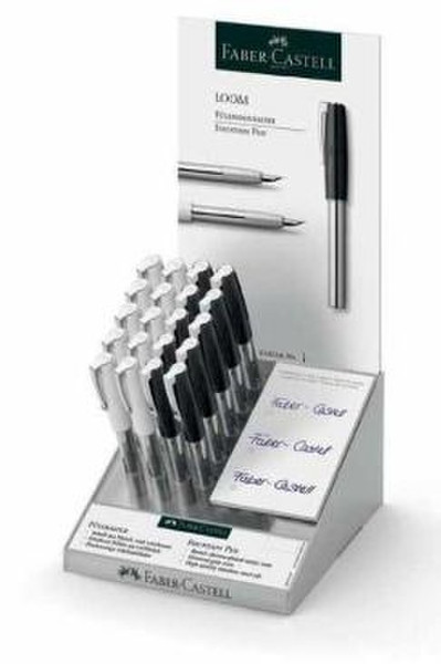 Faber-Castell 141097 Черный, Белый 20шт перьевая авторучка