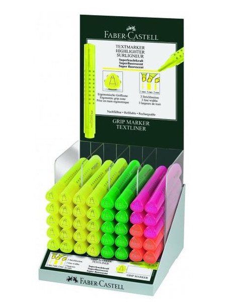 Faber-Castell 154340 Green,Red,Violet,Yellow 40pc(s) marker