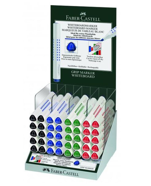 Faber-Castell 158340 Schwarz, Blau, Grün, Rot 40Stück(e) Marker