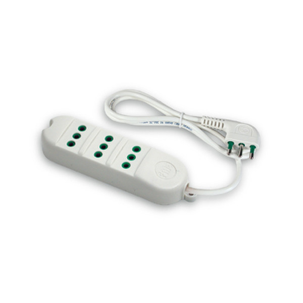 FME 46000 3AC outlet(s) 1.5m White power extension