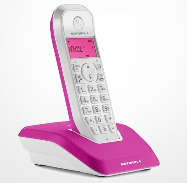 Motorola StarTac S1201 DECT Anrufer-Identifikation Pink