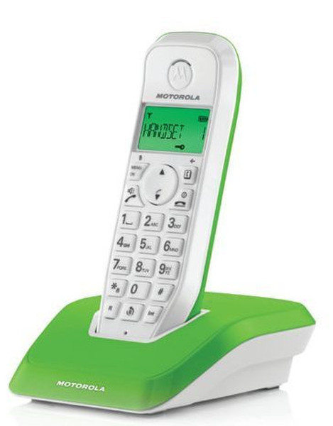 Motorola StarTac S1201 DECT Caller ID Green