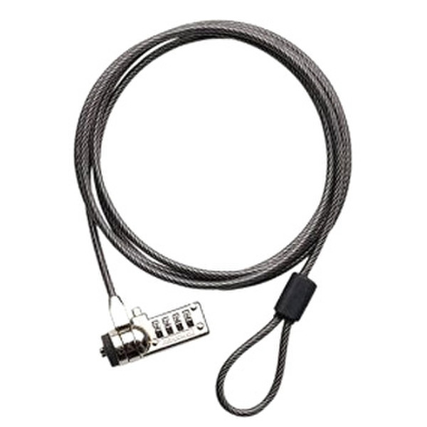 LOGON LKL001 1.8м Черный, Металлический кабельный замок