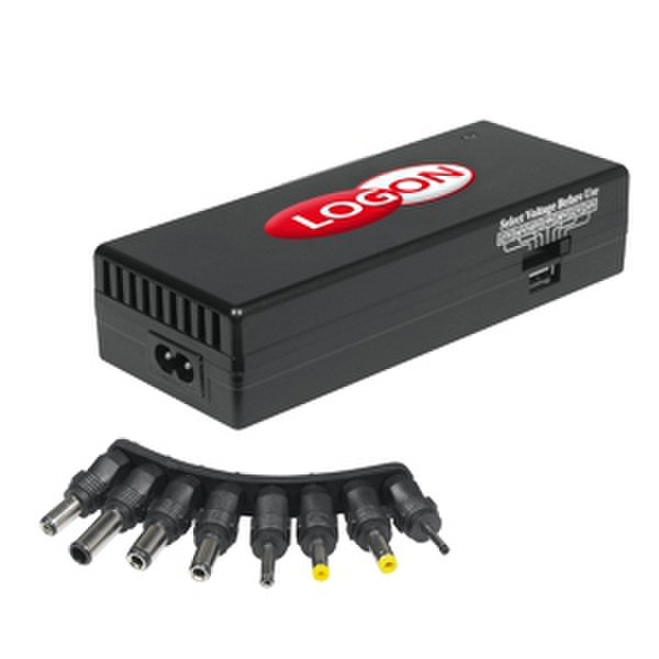 LOGON LPA001 Для помещений 90Вт Черный адаптер питания / инвертор
