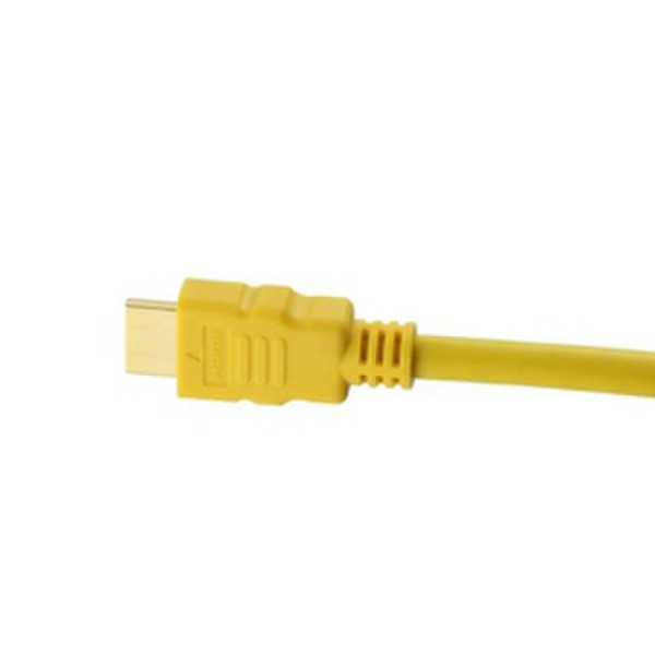 LOGON HDMI / HDMI 0.5m 0.5m HDMI HDMI Gelb