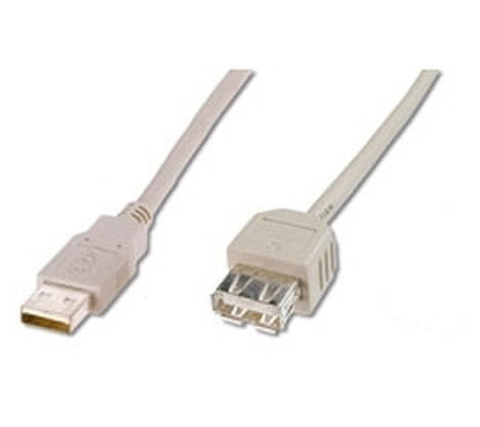 LOGON 1.8m 1.8m USB A USB A Elfenbein
