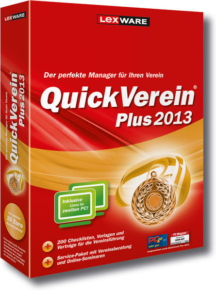 Lexware QuickVerein Plus 2013, Win, DE