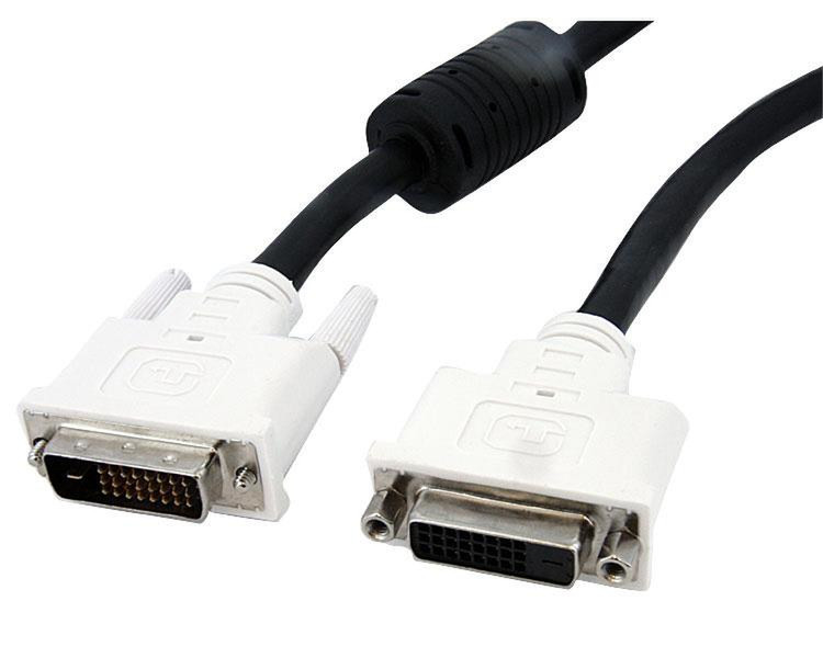 StarTech.com DVIDDMF5M 5м DVI-D DVI-D Черный, Белый DVI кабель