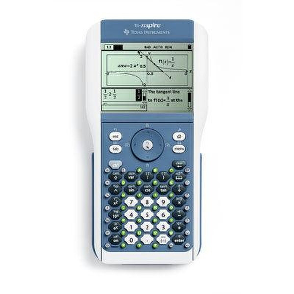 Texas Instruments TI-Nspire Tasche Display-Rechner Blau, Weiß