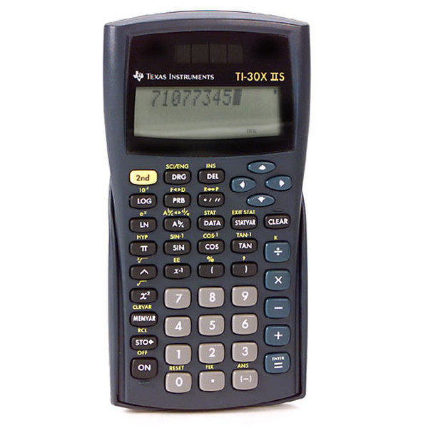Texas Instruments TI-30X IIS Pocket Scientific calculator Blue