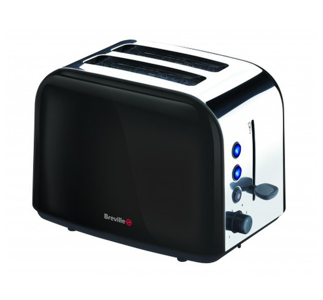 Breville VTT202 2slice(s) Schwarz, Edelstahl Toaster