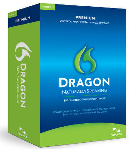 Nuance Dragon NaturallySpeaking 11 Premium, NL