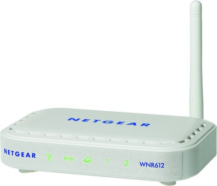Netgear WNR612 Schnelles Ethernet Weiß