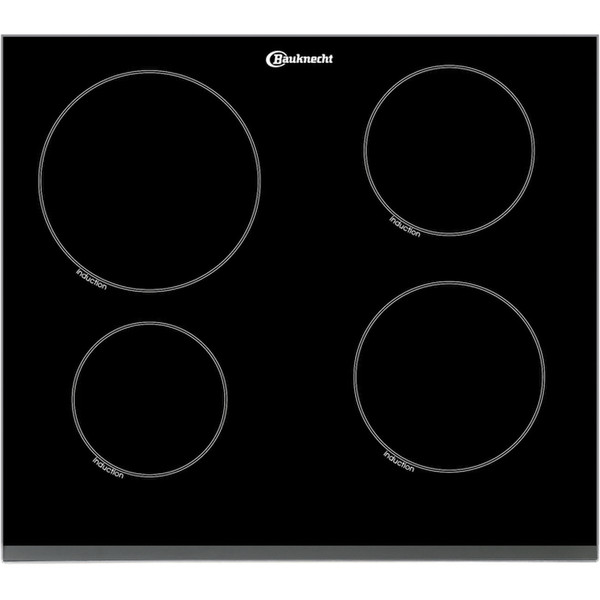 Bauknecht EKI 7640/IN built-in Electric hob Black