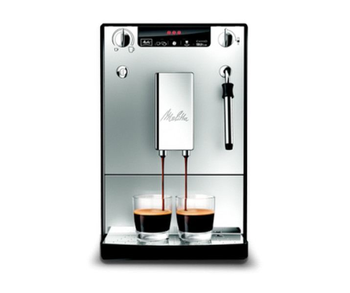 Melitta E 953-102 Espressomaschine 1.2l Silber Kaffeemaschine