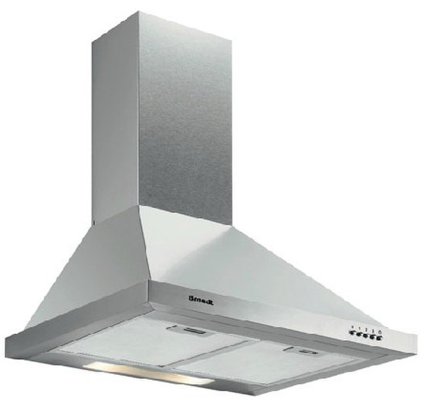 Brandt AD1006X Wall-mounted 600m³/h Stainless steel cooker hood