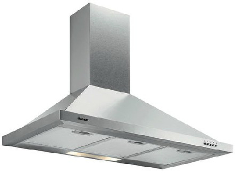 Brandt AD1009X Wall-mounted 615m³/h Stainless steel cooker hood