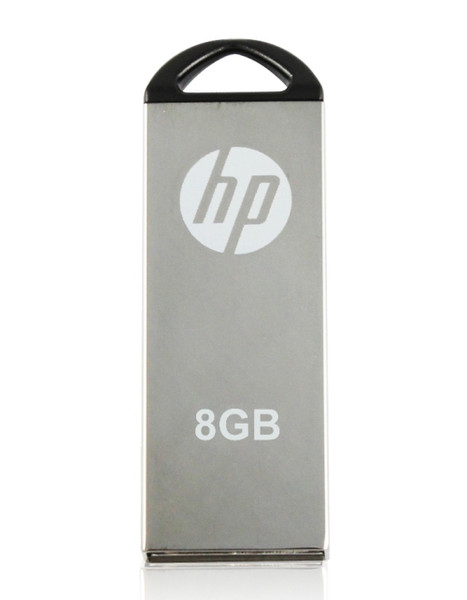 HP v220w 8GB 8ГБ USB 2.0 Cеребряный USB флеш накопитель