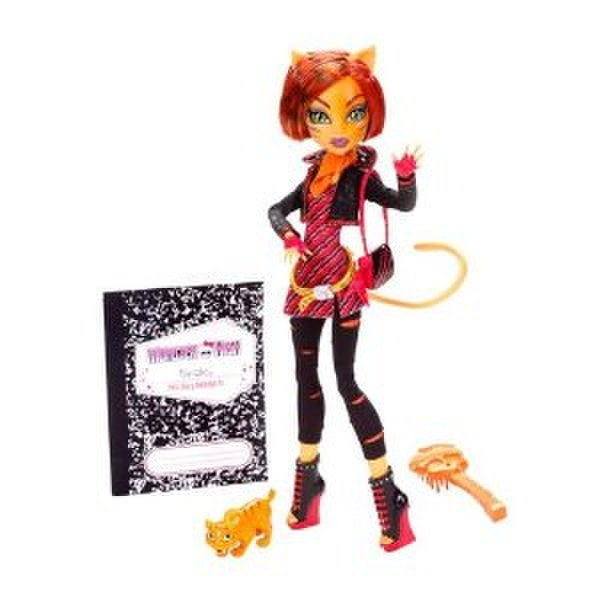 Mattel Monster High Pop Toralei Черный, Оранжевый кукла