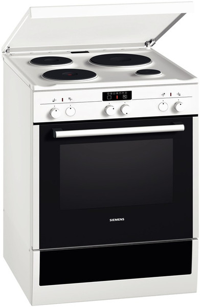 Siemens HD621210G Freestanding Sealed plate A White cooker