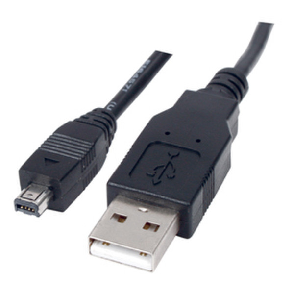 Valueline CABLE-160 1.8м USB A Черный кабель USB