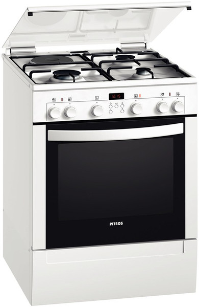 Pitsos PACB521220 Freestanding Combi hob cooker