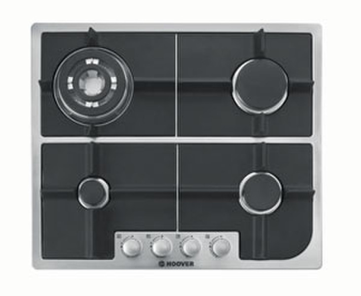 Hoover HGH 64 SQDX built-in Gas Stainless steel