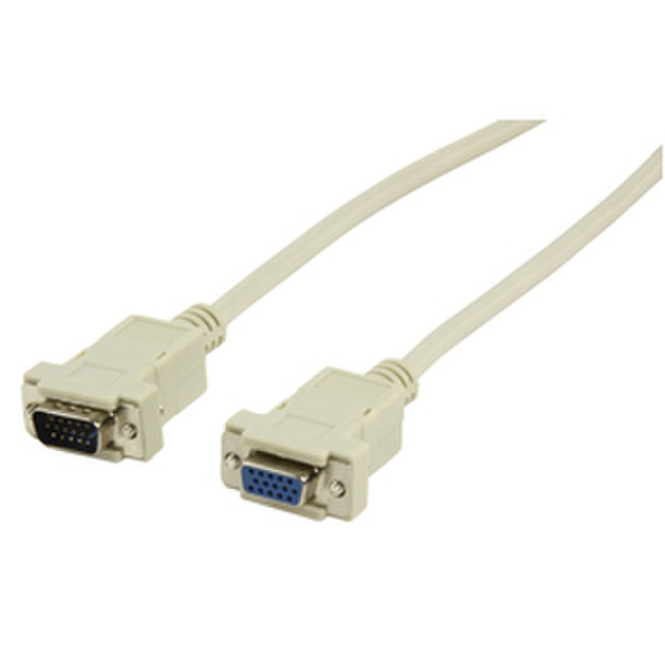 Valueline CABLE-171 3м VGA (D-Sub) VGA (D-Sub) Белый VGA кабель