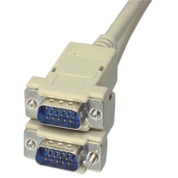 Valueline CABLE-173 3м VGA (D-Sub) VGA (D-Sub) Белый VGA кабель