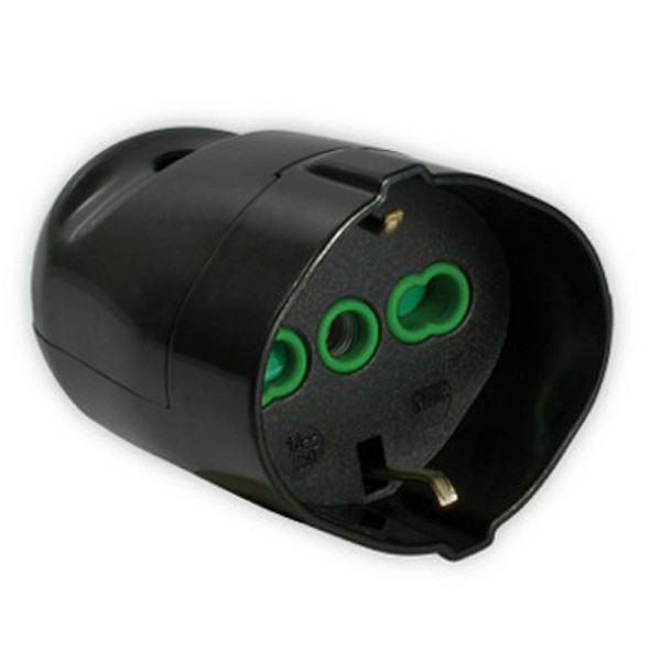 FME 86041 Type L (IT) Black power plug adapter