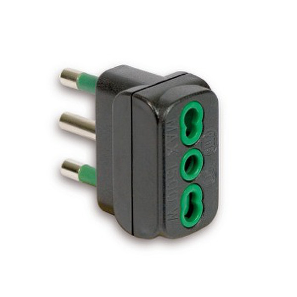 FME 87111 Typ L (IT) Typ L (IT) Schwarz Netzstecker-Adapter