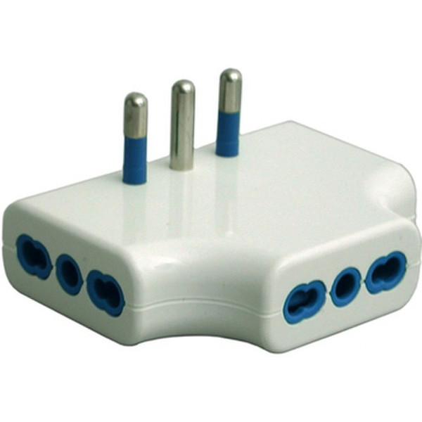 Garanti 87220-G Typ L (IT) Typ L (IT) Weiß Netzstecker-Adapter