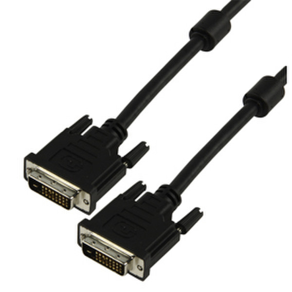Valueline CABLE-193 1.8m DVI-D DVI-D Black DVI cable