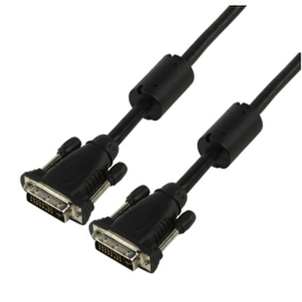 Valueline CABLE-198 1.8m DVI-I DVI-I Black DVI cable