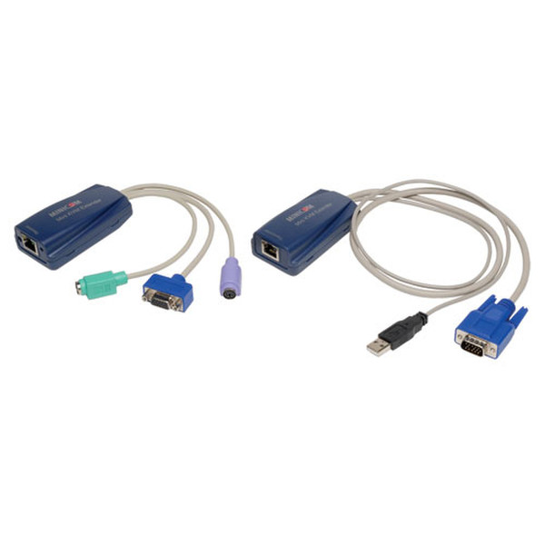 Tripp Lite Mini KVM Extender USB 70m Grau Tastatur/Video/Maus (KVM)-Kabel